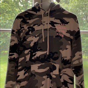 Anti Social Social Club Camo Hoodie